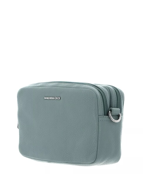 MELLOW LEATHER Borsa in pelle a tracolla iceberg green - Borse Donna