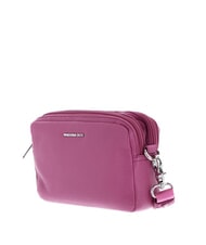 MANDARINA DUCK MELLOW LEATHER Borsa in pelle a tracolla red violet - Borse Donna - 2