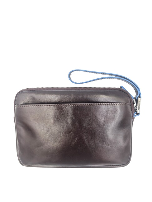 BLUE SQUARE Pochette Portacard in pelle MOGANO - Portafogli Uomo