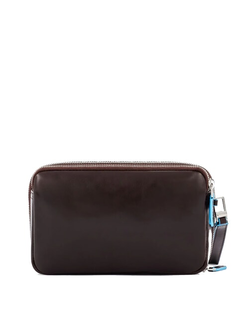 BLUE SQUARE Pochette Portacard in pelle MOGANO - Portafogli Uomo