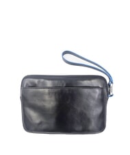 PIQUADRO BLUE SQUARE Pochette Portacard in pelle Nero - Portafogli Uomo - 2