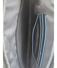 PIQUADRO BLUE SQUARE Pochette Portacard in pelle Nero - Portafogli Uomo - 3