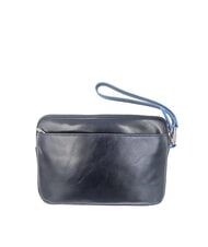 PIQUADRO BLUE SQUARE Pochette Portacard in pelle blu - Portafogli Uomo - 2