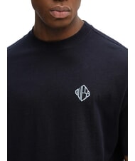 GUESS DIAMANTE LOGO T-shirt oversize a manica corta smartblue - T-shirt Uomo - 3