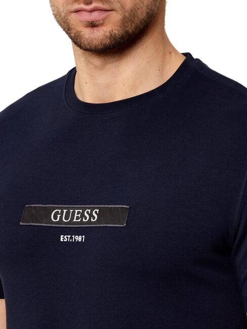 LOGO BOX T-shirt a manica corta slim fit smartblue - T-shirt Uomo