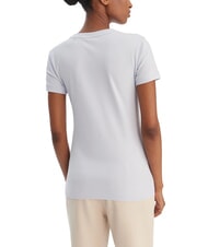 GUESS MINI TRIANGLE T-shirt slim fit airway blue - T-shirt e Top Donna - 2