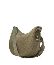 BORBONESE LUNA BAG MIDDLE ECO LINE Sacca a tracolla olive - Borse Donna - 3