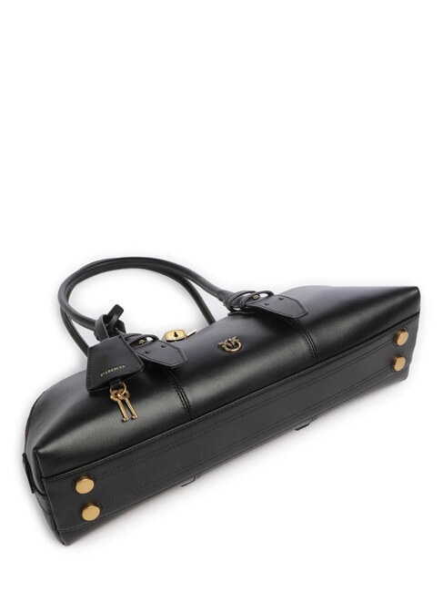 BOWLING Borsa a spalla, con tracolla nero-antique gold - Borse Donna