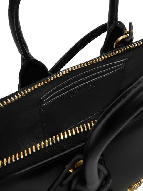 BOWLING Borsa a mano, con tracolla nero-antique gold - Borse Donna