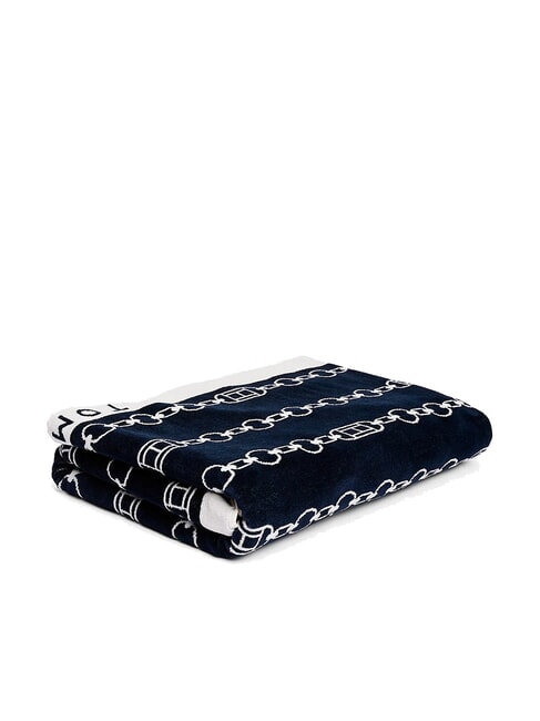 TH Telo mare in cotone flag chain dark night navy - Accessori Viaggio