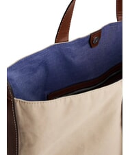 TOMMY HILFIGER TH RUNAWAY Borsa da viaggio in tela classic beige - Borsoni - 4