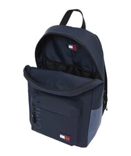 TOMMY HILFIGER TJM DAILY + DOME Zaino porta pc 14" dark night navy - Zaini da lavoro porta PC - 5