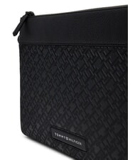 TOMMY HILFIGER TH MONOGRAM Pochette uomo con polsierina black - Beauty Case - 3