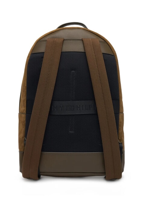 TH CASUAL SUEDE Zaino in pelle porta pc 15" coastal taupe - Zaini da lavoro porta PC