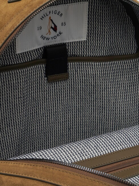 TH CASUAL SUEDE Zaino in pelle porta pc 15" coastal taupe - Zaini da lavoro porta PC