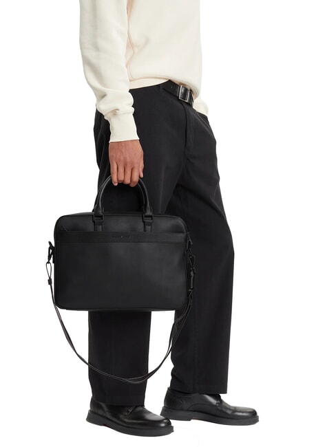 TH CORP Cartella porta pc 13" black - Cartelle Lavoro