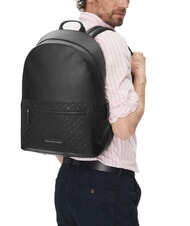 TOMMY HILFIGER TH MONOGRAM Zaino porta pc 15" black - Zaini da lavoro porta PC - 5