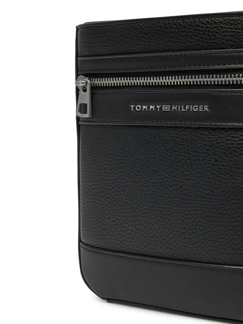 TH CENTRAL Borsello piccolo piatto black - Tracolle Uomo