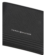 TOMMY HILFIGER TH BUSINESS Portafoglio in pelle 6 cc black - Portafogli Uomo - 3