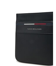 TOMMY HILFIGER TH FOUNDATION Borsello piccolo piatto in nylon black - Tracolle Uomo - 3