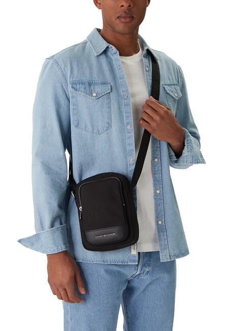 TH Borsello mini reporter black - Tracolle Uomo