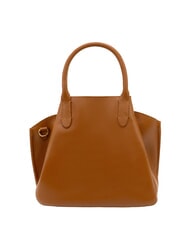 LESAC ALICE Borsa a mano in pelle con tracolla cuoio scuro - Borse Donna - 3