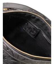 LESAC TRIO Zaino sacca in pelle damascata nero damascato - Borse Donna - 8