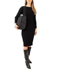 LESAC TRIO Zaino sacca in pelle stampa cocco blu cocco - Borse Donna - 4