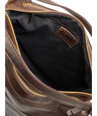 LESAC TRIO Zaino sacca in pelle nappa caffe - Borse Donna - 8