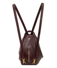 LESAC TRIO Zaino sacca in pelle nappa bordeaux scuro - Borse Donna - 2