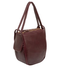 LESAC TRIO Zaino sacca in pelle nappa bordeaux scuro - Borse Donna - 3
