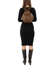 LESAC TRIO Zaino sacca in pelle nappa tortora - Borse Donna - 6