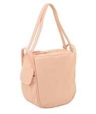 LESAC TRIO Zaino sacca in pelle nappa salmone - Borse Donna - 3