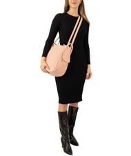 LESAC TRIO Zaino sacca in pelle nappa salmone - Borse Donna - 5