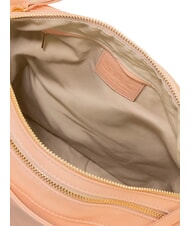 LESAC TRIO Zaino sacca in pelle nappa pesca - Borse Donna - 8