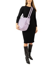 LESAC TRIO Zaino sacca in pelle nappa lavanda - Borse Donna - 5