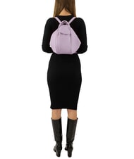 LESAC TRIO Zaino sacca in pelle nappa lavanda - Borse Donna - 6