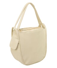 LESAC TRIO Zaino sacca in pelle nappa avorio - Borse Donna - 3
