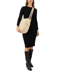 LESAC TRIO Zaino sacca in pelle nappa avorio - Borse Donna - 5