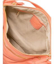 LESAC TRIO Zaino sacca in pelle nappa corallo - Borse Donna - 8