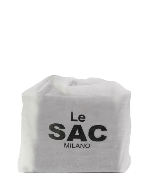 TRIO Zaino sacca in pelle nappa corallo - Borse Donna