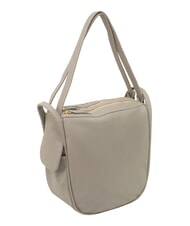 LESAC TRIO Zaino sacca in pelle nappa grigio - Borse Donna - 3