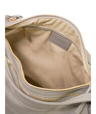 LESAC TRIO Zaino sacca in pelle nappa grigio - Borse Donna - 8