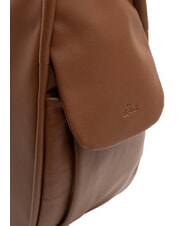 LESAC TRIO Zaino sacca in pelle nappa cioccolato - Borse Donna - 7