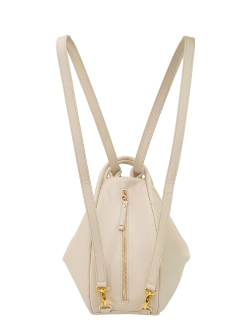 TRIO Zaino sacca in pelle nappa rosa polvere - Borse Donna