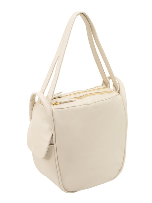 TRIO Zaino sacca in pelle nappa rosa polvere - Borse Donna