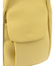 LESAC TRIO Zaino sacca in pelle nappa giallo - Borse Donna - 7