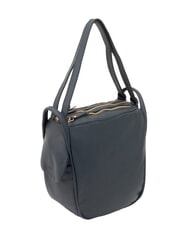 LESAC TRIO Zaino sacca in pelle nappa blu - Borse Donna - 3