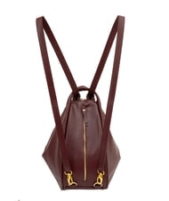 LESAC TRIO Zaino sacca in pelle nappa vinaccia - Borse Donna - 2