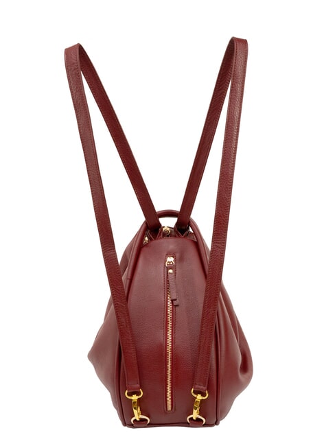 TRIO Zaino sacca in pelle nappa cuoio25 - Borse Donna